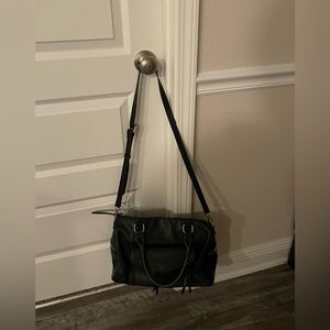 Black handbag